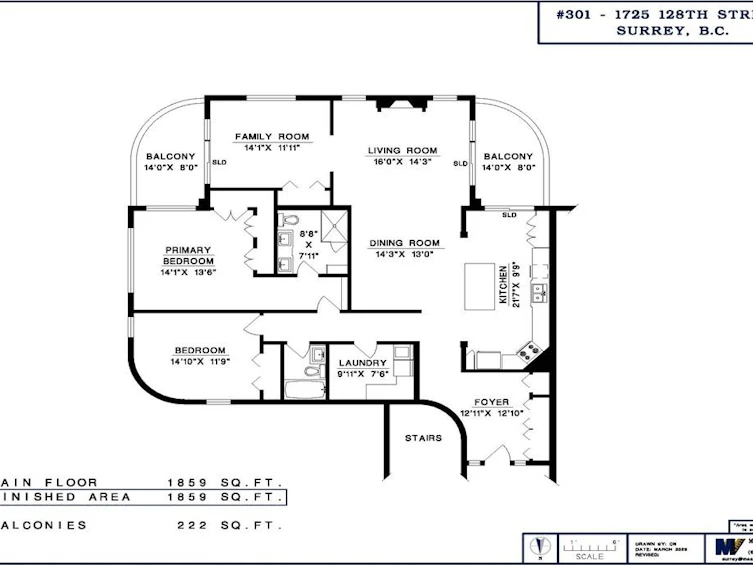 301-1725 128 Street, Surrey, BC, V4A 3V2 - 2