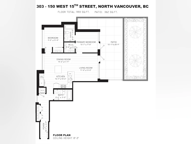303-150 W 15th Street, North Vancouver, BC, V7M 1R5 - 38