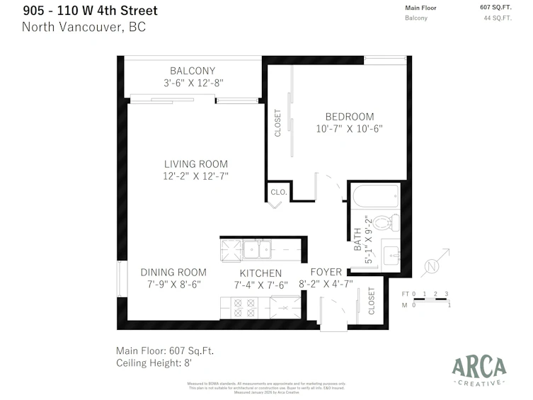 905-110 W 4th Street, North Vancouver, BC, V7M 3H3 - 6