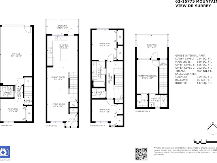 62-15775 Mountain View Drive, Surrey, BC, V3Z 0W7 - 38