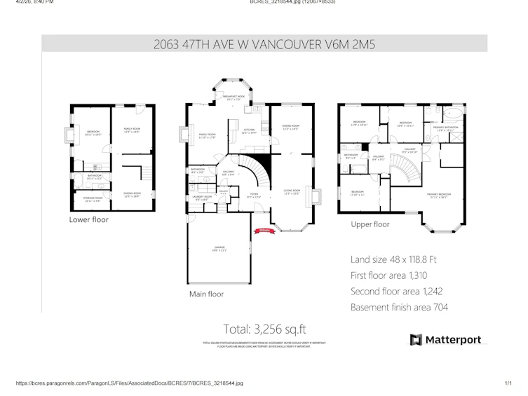 2063 W 47th Avenue, Vancouver, BC, V6M 2M5 - 2