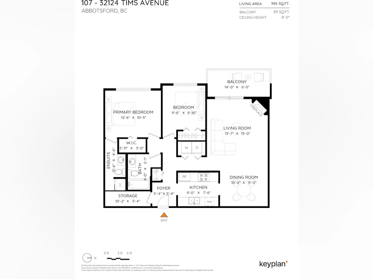 107-32124 Tims Avenue, Abbotsford, BC, V2T 2H4 - 24