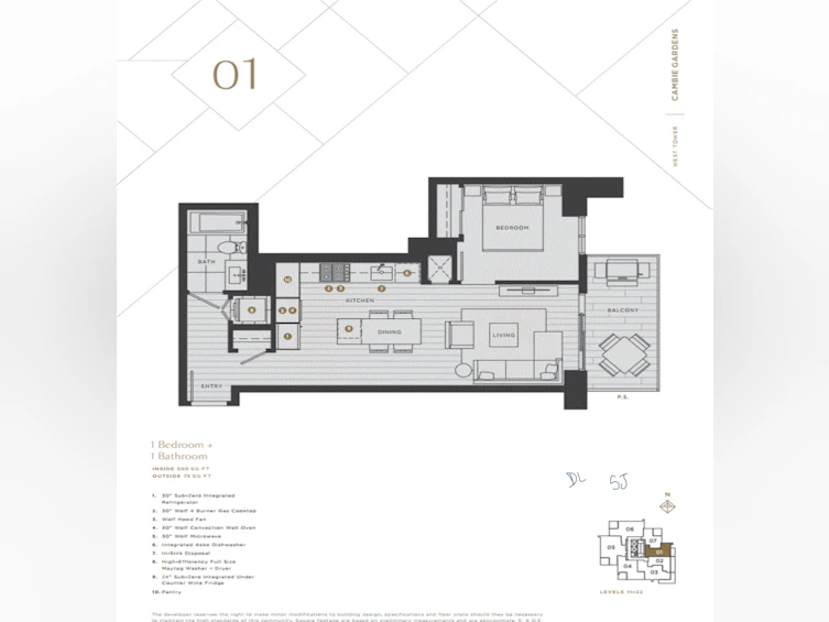 1601-7418 Paulson Street, Vancouver, BC, V6P 0K2 - 18