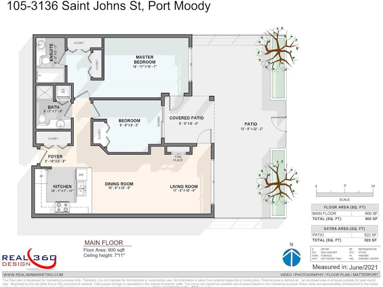 105-3136 St. Johns Street, Port Moody, BC, V3H 5E4 - 2