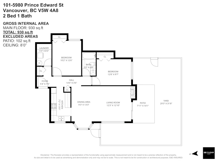 101-5980 Prince Edward Street, Vancouver, BC, V5W 4A8 - 2
