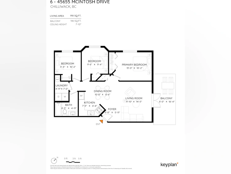 6-45655 Mcintosh Drive, Chilliwack, BC, V2P 6V4 - 2