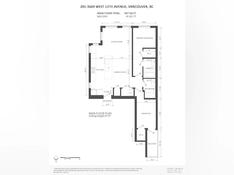 201-3669 W 11th Avenue, Vancouver, BC, V6R 2K4 - 30