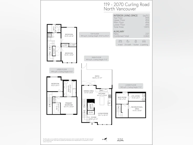 119-2070 Curling Road, North Vancouver, BC, V7P 0C9 - 2