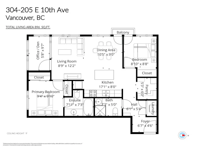 304-205 E 10th Avenue, Vancouver, BC, V5T 4V6 - 30