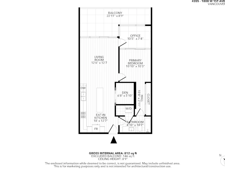 205-1808 W 1st Avenue, Vancouver, BC, V6J 0B3 - 40