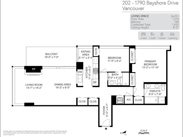 202-1790 Bayshore Drive, Vancouver, BC, V6G 3G5 - 27