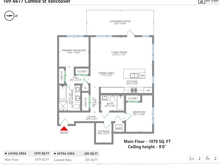 109-6677 Cambie Street, Vancouver, BC, V6P 0E6 - 29