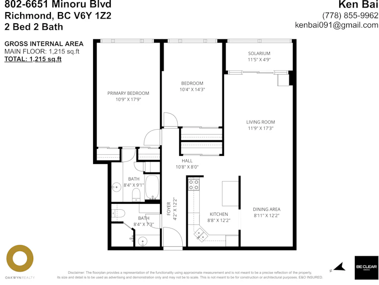 802-6651 Minoru Boulevard, Richmond, BC, V6Y 1Z2 - 17
