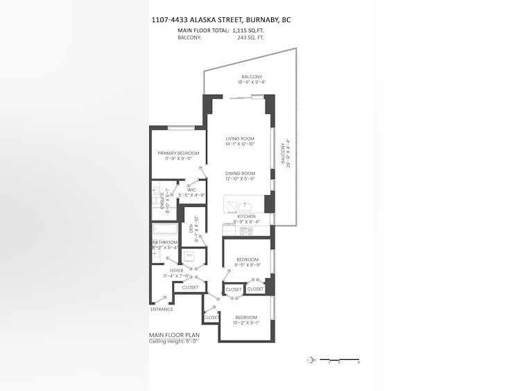 1107-4433 Alaska Street, Burnaby, BC, V5C 5T3 - 40