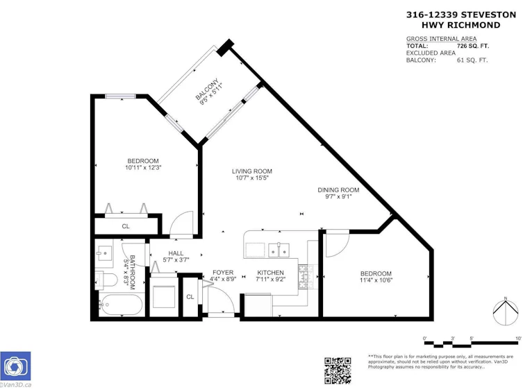316-12339 Steveston Highway, Richmond, BC, V6W 0B4 - 27