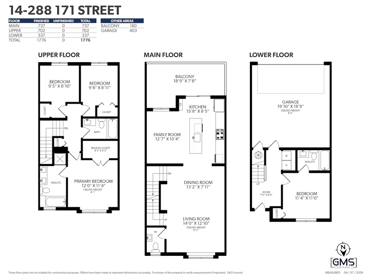 14-288 171 Street, Surrey, BC, V3Z 9P5 - 2