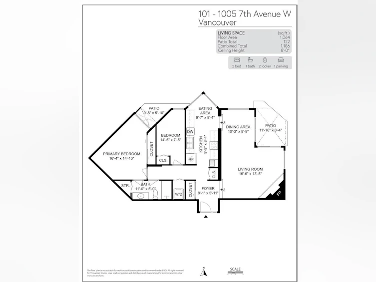 101-1005 W 7th Avenue, Vancouver, BC, V6H 1B2 - 17