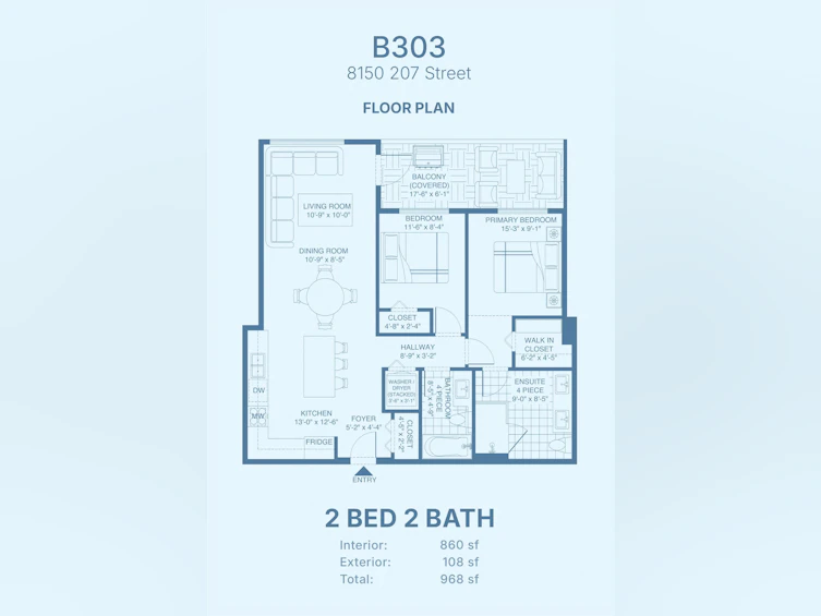 B303-8150 207 Street, Langley, BC, V2Y 4J3 - 40