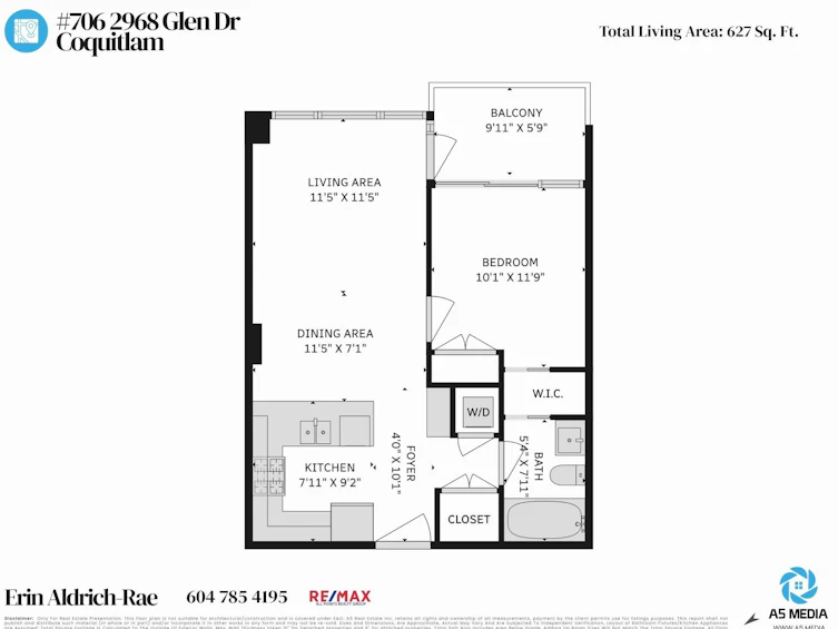 706-2968 Glen Drive, Coquitlam, BC, V3B 0C4 - 35