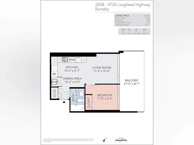 2508-4720 Lougheed Highway, Burnaby, BC, V5C 0M8 - 20