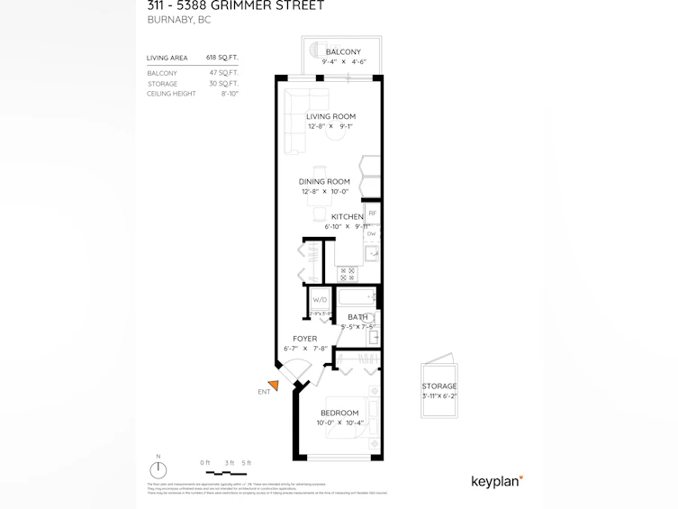 311-5388 Grimmer Street, Burnaby, BC, V5H 0B9 - 8