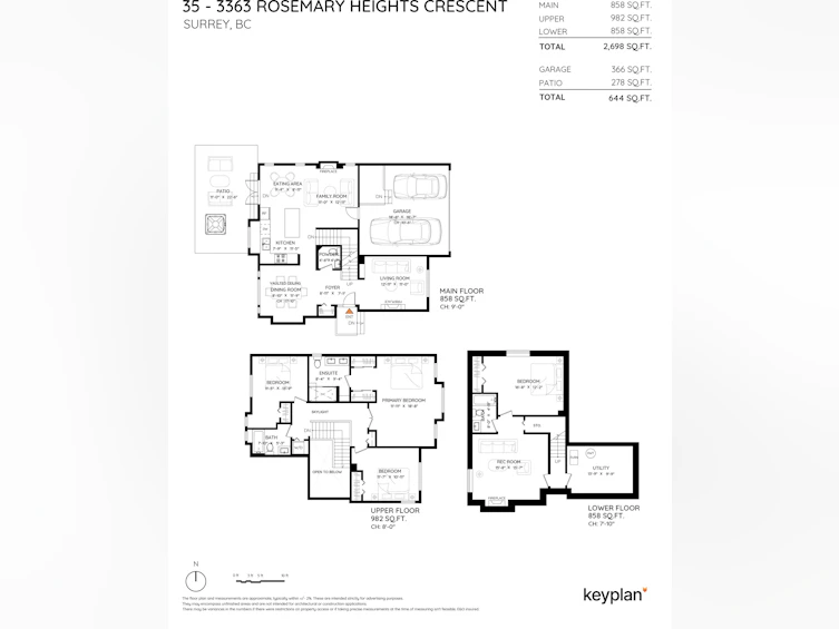 35-3363 Rosemary Heights Crescent, Surrey, BC, V3Z 0X8 - 39