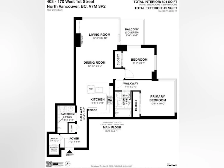 403-170 W 1st Street, North Vancouver, BC, V7M 3P2 - 16