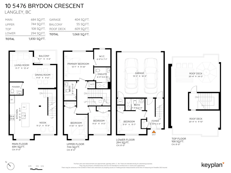 10-5476 Brydon Crescent, Langley, BC, V4A 4A3 - 4