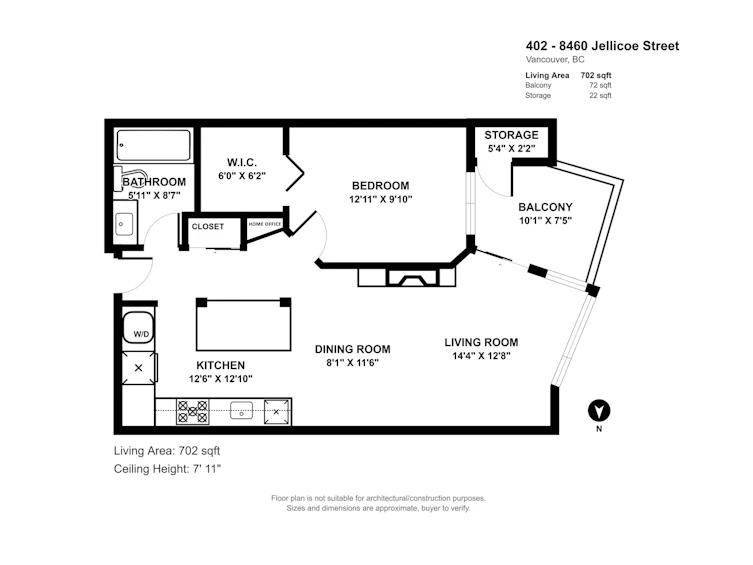 402-8460 Jellicoe Street, Vancouver, BC, V5S 4S8 - 36