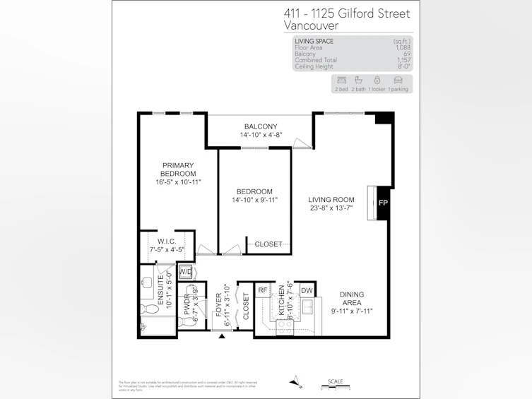 411-1125 Gilford Street, Vancouver, BC, V6G 2P7 - 31