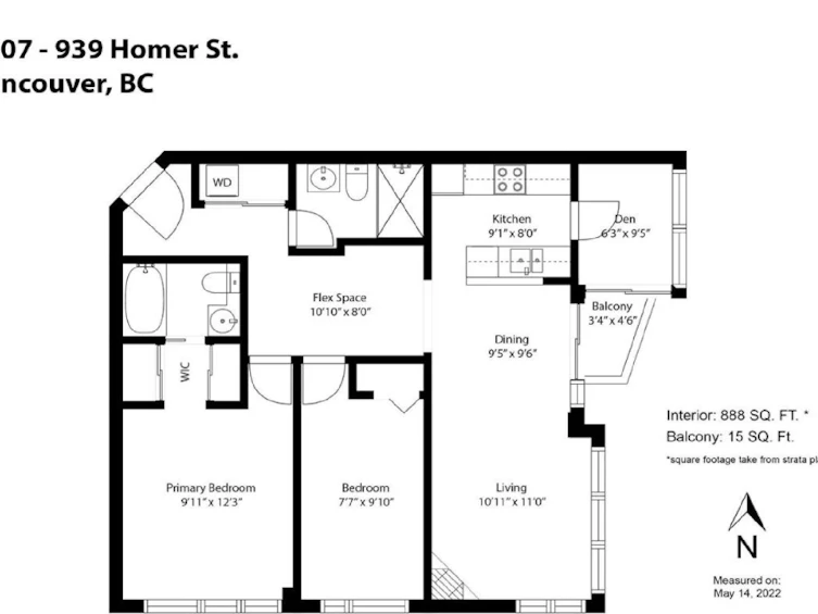 3207-939 Homer Street, Vancouver, BC, V6B 2W6 - 40