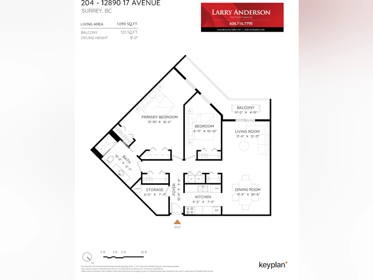 204-12890 17 Avenue, Surrey, BC, V4A 1T5 - 2