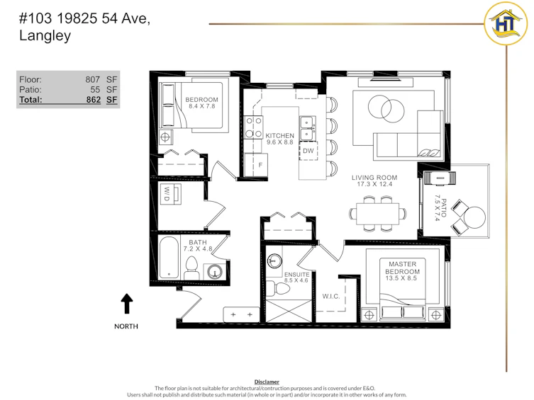 103-19825 54 Avenue, Langley, BC, V3A 0P6 - 19