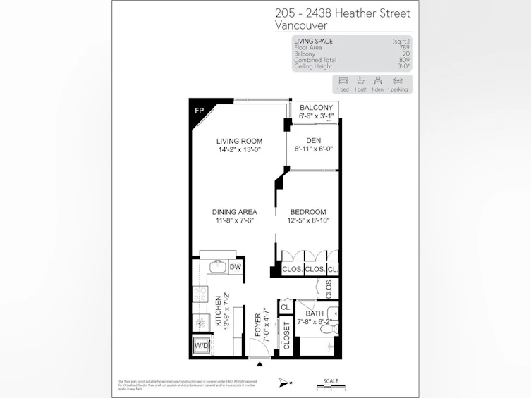 205-2438 Heather Street, Vancouver, BC, V5Z 3H9 - 30