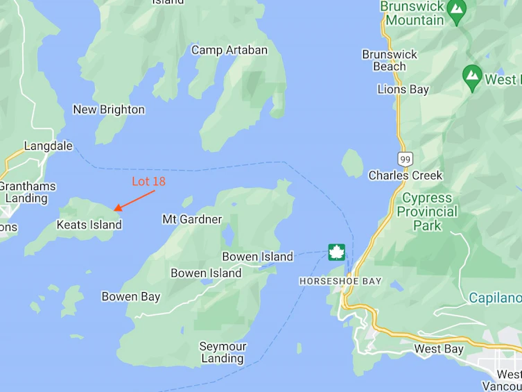 LOT 18 Cotton Point, Keats Island, BC, V0N 1V0 - 2