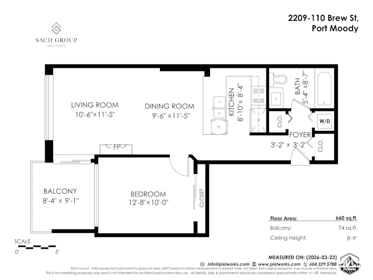 2209-110 Brew Street, Port Moody, BC, V3H 0E4 - 29