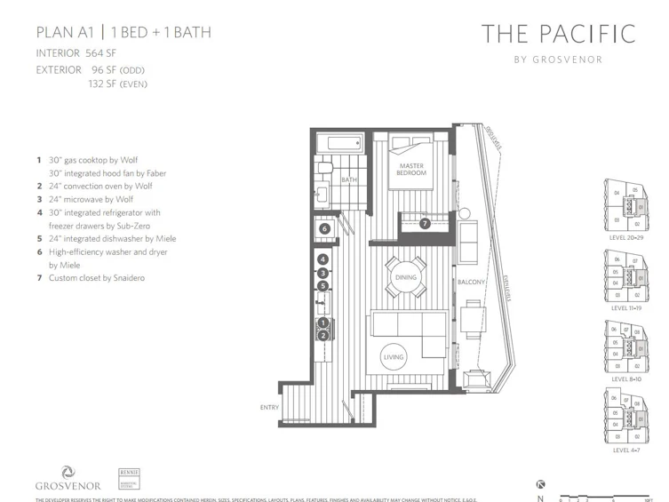 801-889 Pacific Street, Vancouver, BC, V6Z 1C3 - 23
