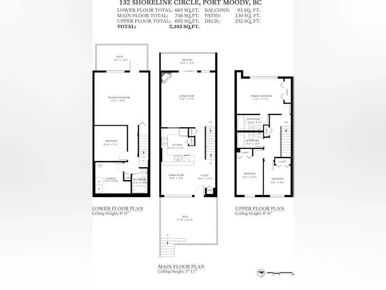 132 Shoreline Circle, Port Moody, BC, V3H 5B3 - 36
