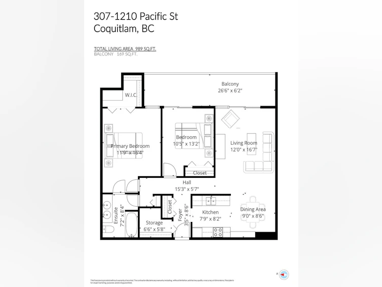 307-1210 Pacific Street, Coquitlam, BC, V3B 6K3 - 12