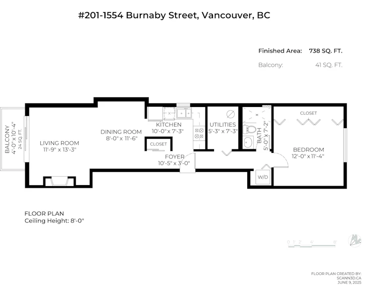 201-1554 Burnaby Street, Vancouver, BC, V6G 1W9 - 19