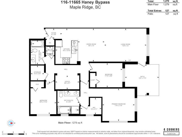 116-11665 Haney By-pass, Maple Ridge, BC, V2X 8W9 - 3