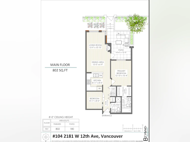 104-2181 W 12th Avenue, Vancouver, BC, V6K 4S8 - 34
