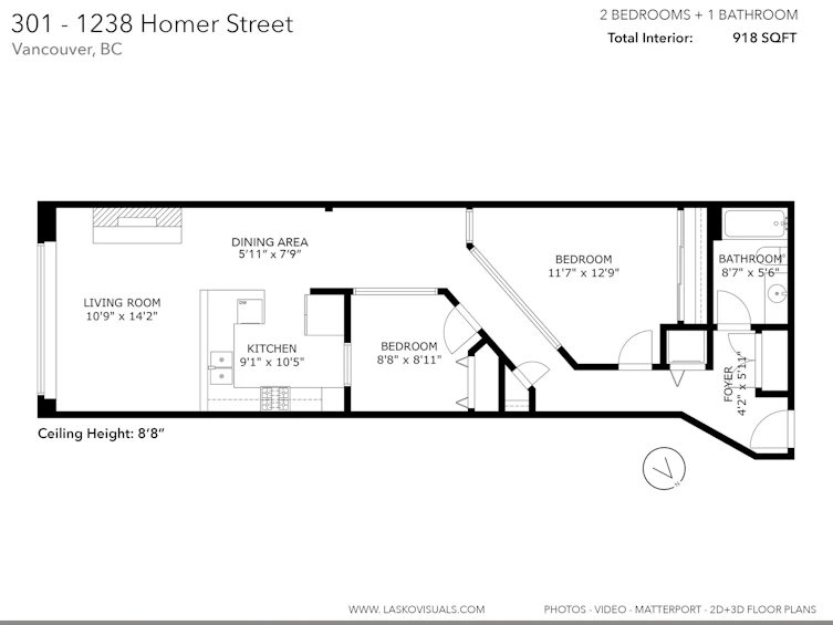 301-1238 Homer Street, Vancouver, BC, V6B 2Y5 - 32