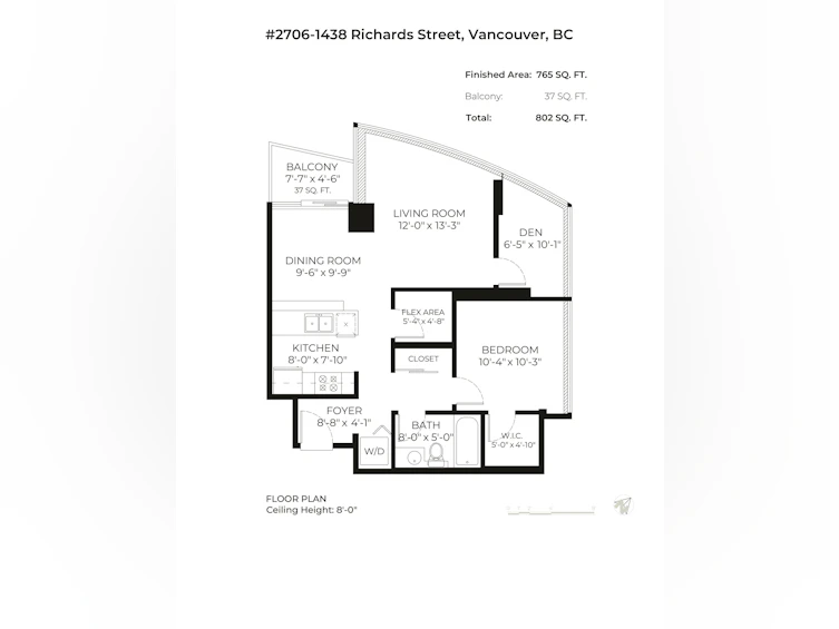 2706-1438 Richards Street, Vancouver, BC, V6Z 3B8 - 40
