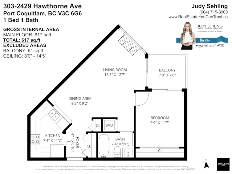 303-2429 Hawthorne Avenue, Port Coquitlam, BC, V3C 6G6 - 27