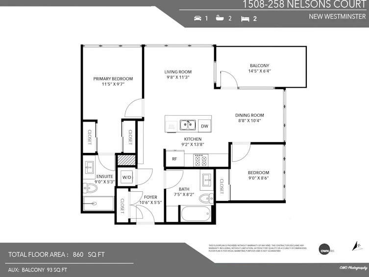 1508-258 Nelson's Court, New Westminster, BC, V3L 0J9 - 40