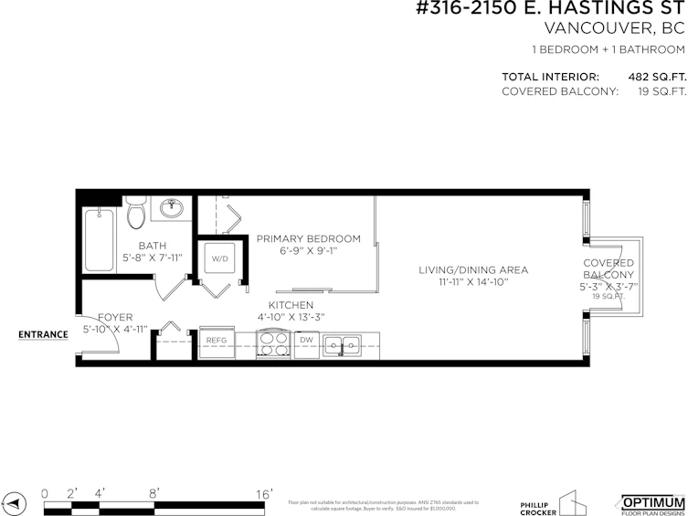 316-2150 E Hastings Street, Vancouver, BC, V5L 1V1 - 24