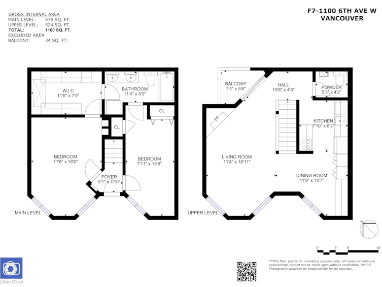 F7-1100 W 6th Avenue, Vancouver, BC, V6H 1A4 - 26