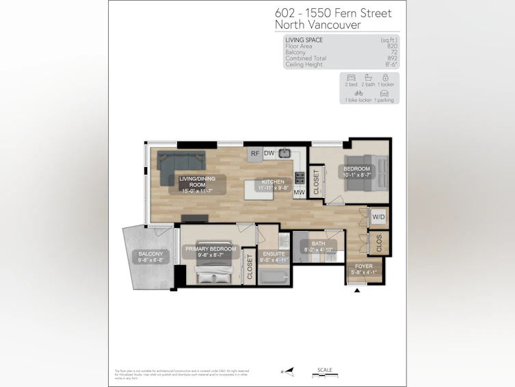 602-1550 Fern Street, North Vancouver, BC, V7J 0A9 - 22