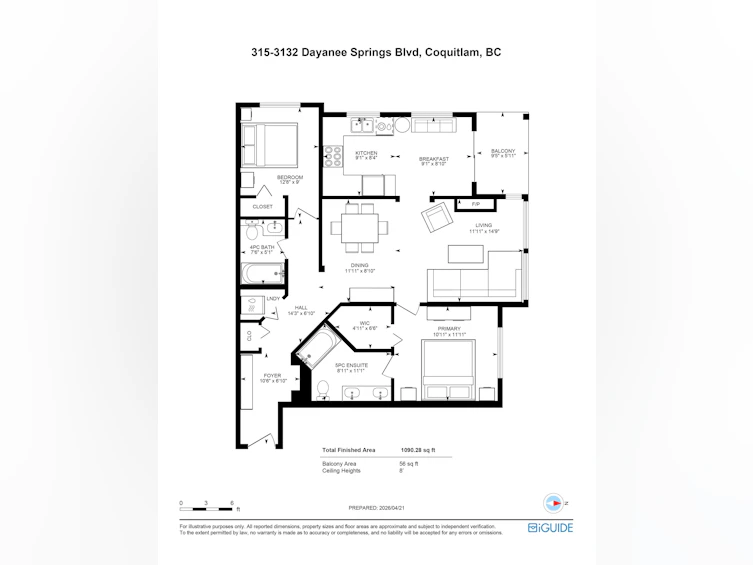 315-3132 Dayanee Springs Boulevard, Coquitlam, BC, V3E 0B5 - 30